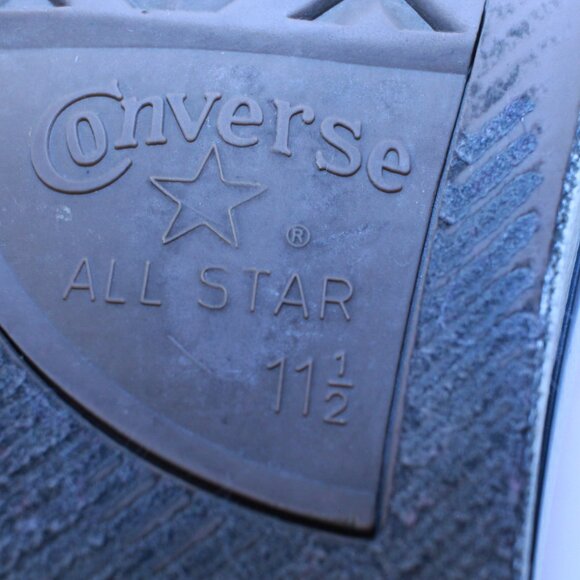 Converse Chuck Taylor Unisex M11.5 W13.5 Red High Top Sneakers - X9621 - Picture 6 of 11